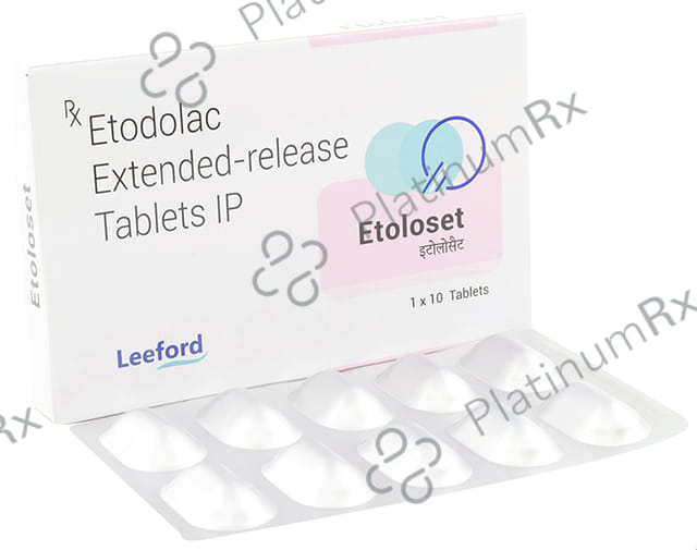 Etoloset 600mg Tablet 10s