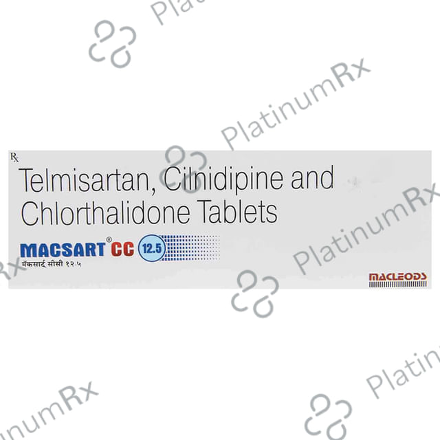 Macsart CC 12.5/10/40mg Tablet 10s