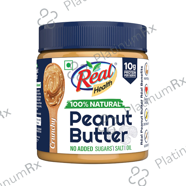 Real Health 100% Natural Peanut Butter Crunchy