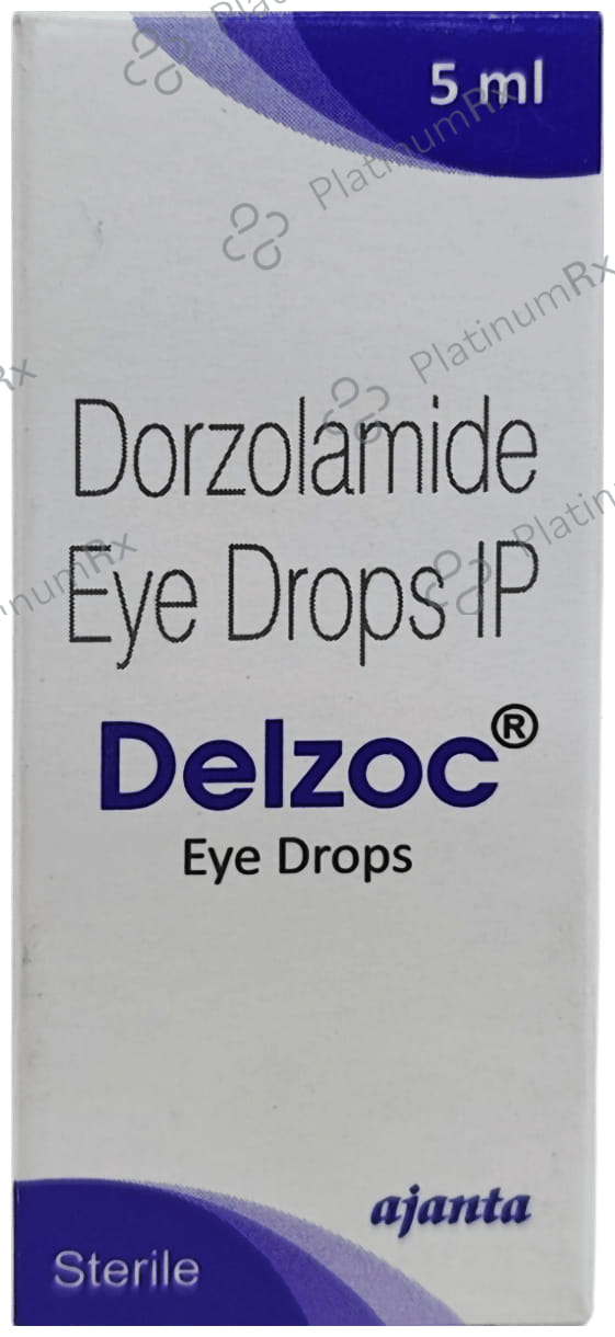 Delzoc 2% Eye Drop 5ml