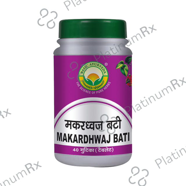 Basic Ayurveda Makardhwaj Bati