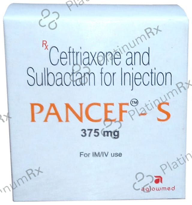 Pancef-S 375mg Injection