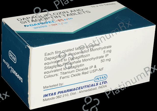 Dapavel S 5/50mg Tablet 10s