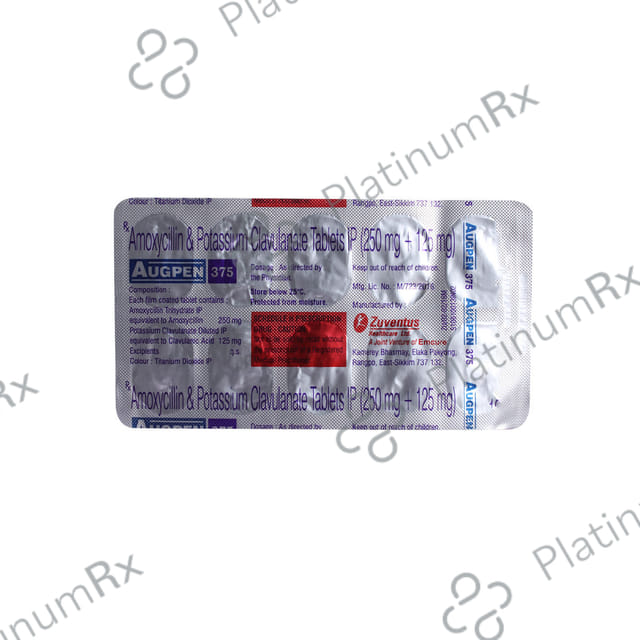 Augpen 250/125mg Tablet 10s