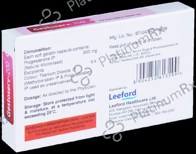 Gestoserv 200mg Tablet