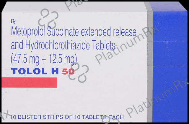Tolol H 50mg Tablet