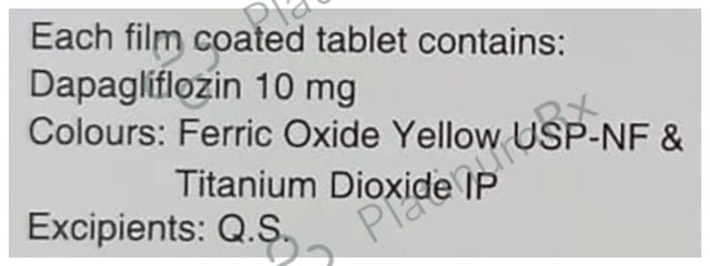 Dapavel 10mg Tablet 15s