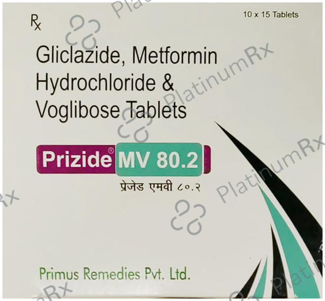 Prizide MV 0.2/500/80mg Tablet 15s