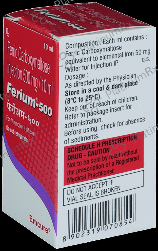 Ferium 50mg Injection 10ml