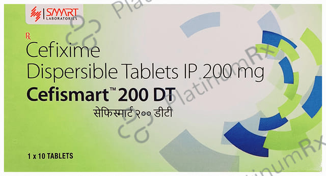 Cefismart 200 DT Tablet