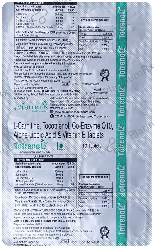 Totrenol Tablet