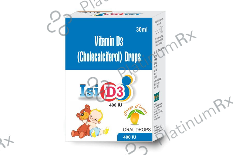 Isi D3 400IU Drops 30ml
