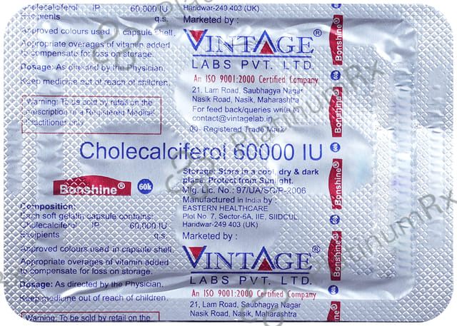 Bonshine 60 K Soft Gelatin Capsule 4s