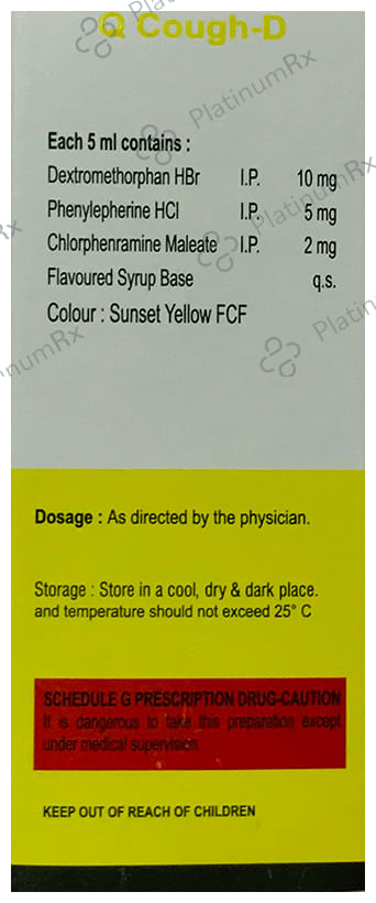 Q Cough D Syrup 100ml
