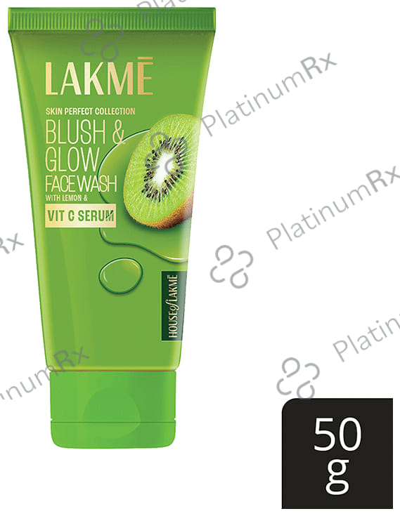 Lakme Blush & Glow Face Wash Kiwi Crush 50 gm
