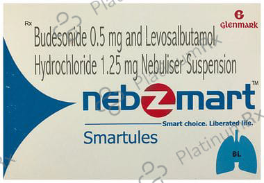 Nebzmart BL 0.5/1.25mg Smartules Respules 7X2ml