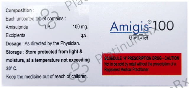 Amigis 100mg Tablet 10s