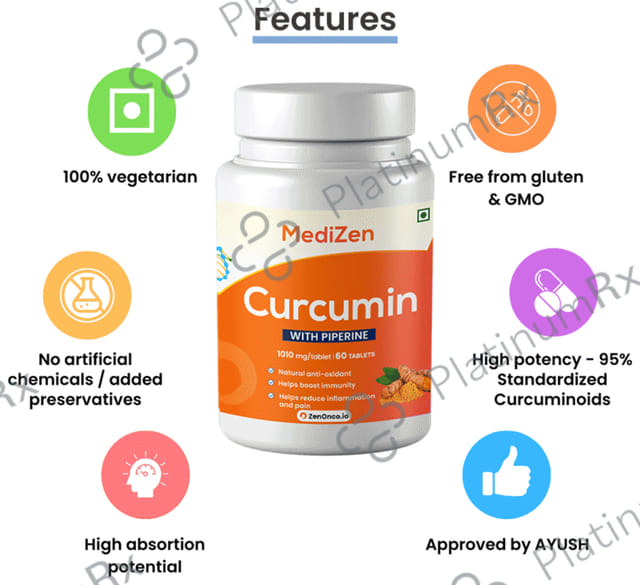 MediZen Curcumin Tablet 60 tablets