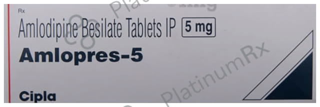 Amlopres 5mg Tablet 30s