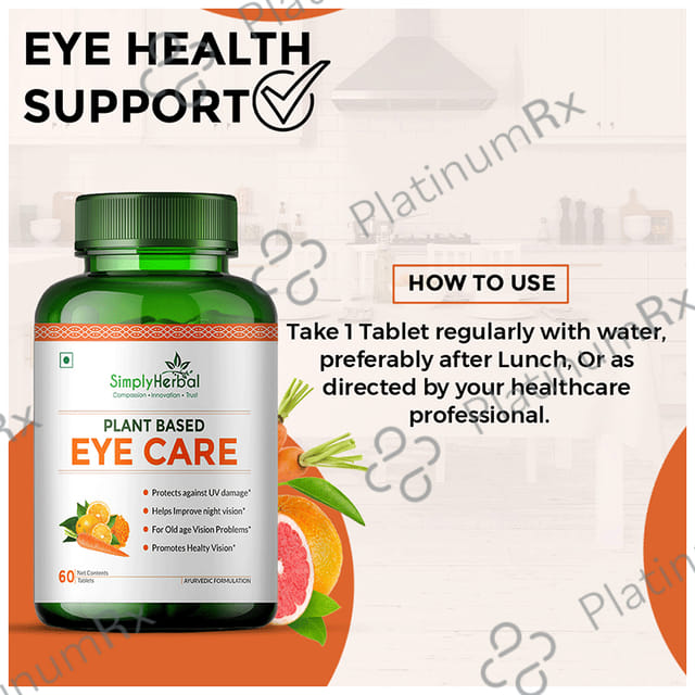 Simply Herbal Plant Based Eye Care Tablet