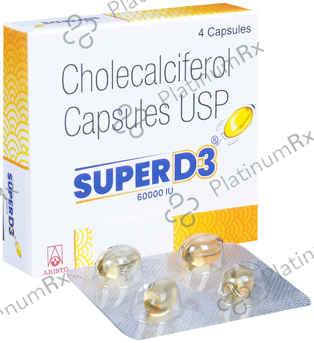 Super D3 60000IU Capsule