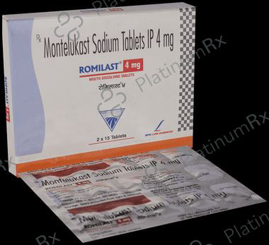 Romilast 4mg Tablet 15s