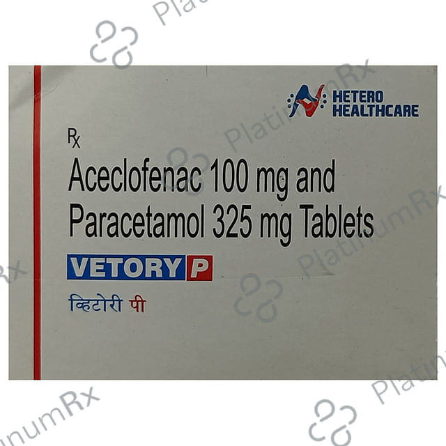 Vetory P 100/325mg Tablet 10s