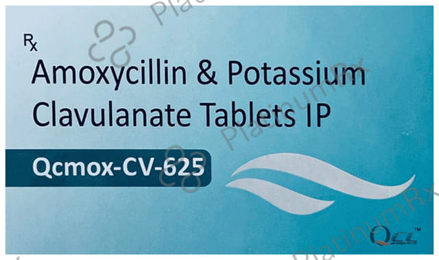Qcmox CV 625mg Tablet 10s