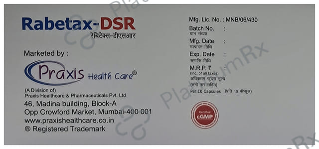 Rabetax DSR 30/20mg Capsule 10s