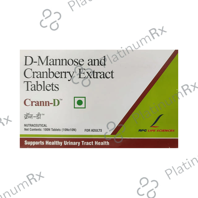 Crann D 300/600mg Tablet 10s
