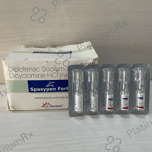 Spasypen Forte 20/50mg Injection 1ml