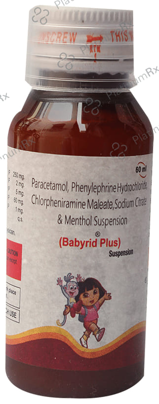 Babyrid Plus Oral Suspension 60ml