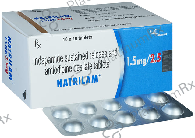 Natrilam 2.5/1.5mg Tablet SR 10s