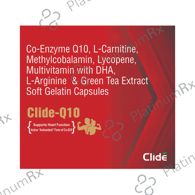 Clide -Q10 Soft Gelatin Capsule