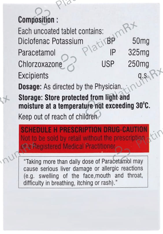 Dicovax MR 250mg/50mg/325mg Tablet 10s