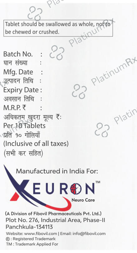 Valpocare CR 500mg Tablet 10s