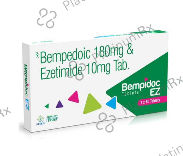 Bempidoc EZ 180/10mg Tablet 10s