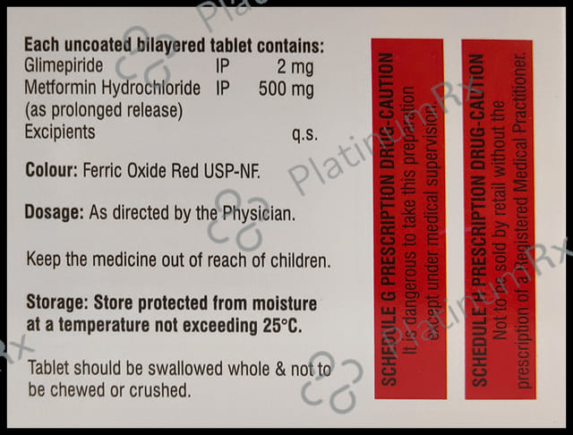 Metafin G 2 Tablet PR