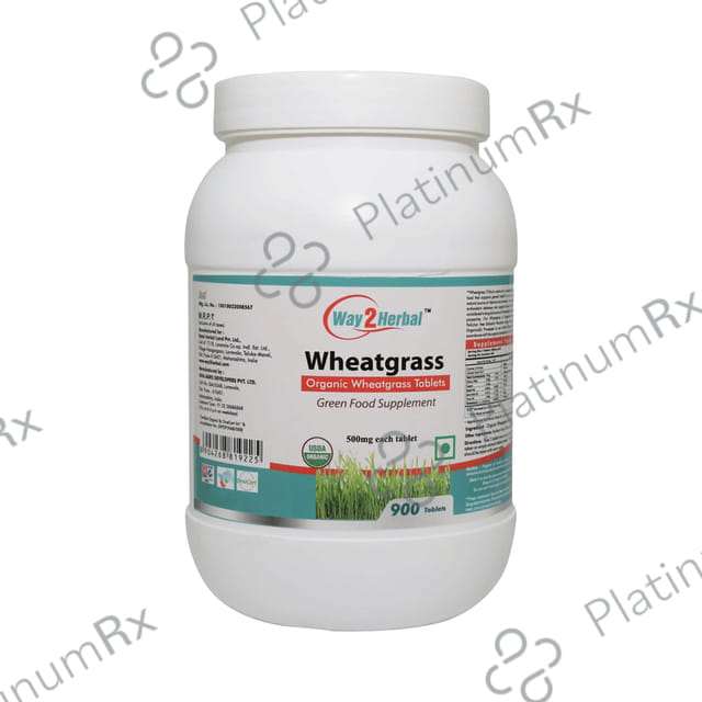Way2Herbal Wheatgrass Tablet 900 tablets