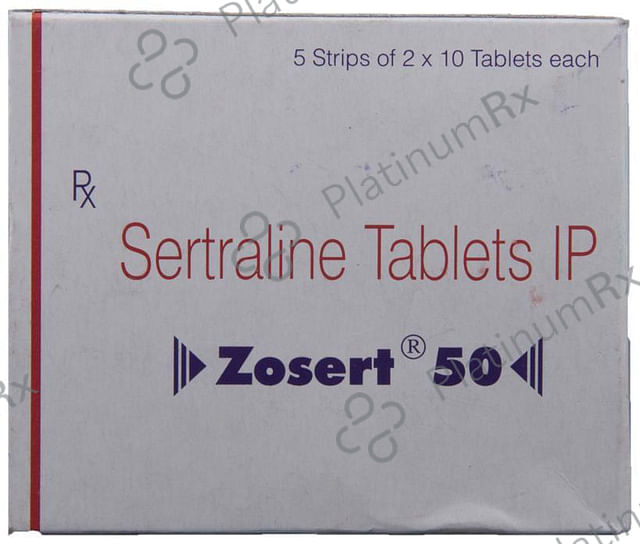 Zosert 50mg Tablet 10s
