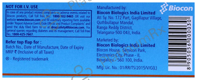 Insugen 30/70 (40 IU/ml) (1*10ml Vial)