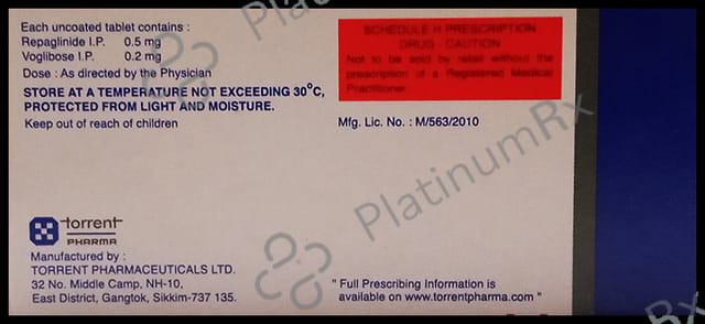 Voglitor R 0.5/0.2mg Tablet 10s