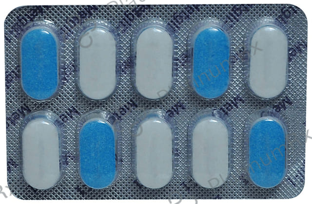 Metgli 1mg/500mg Tablet PR 10s