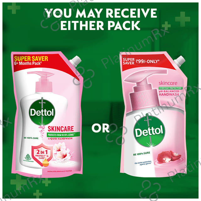 Dettol Skincare Handwash Refill 675ml