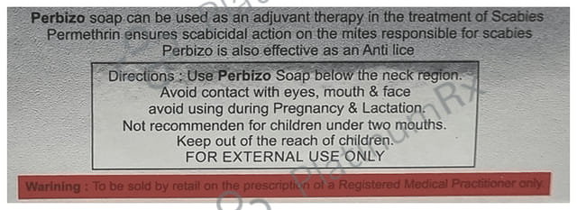 Perbizo 1% Soap 75gm