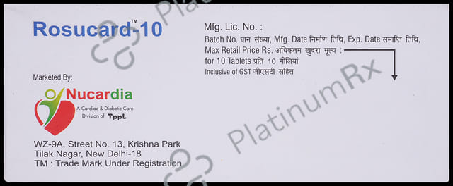 Rosucard 10 Tablet