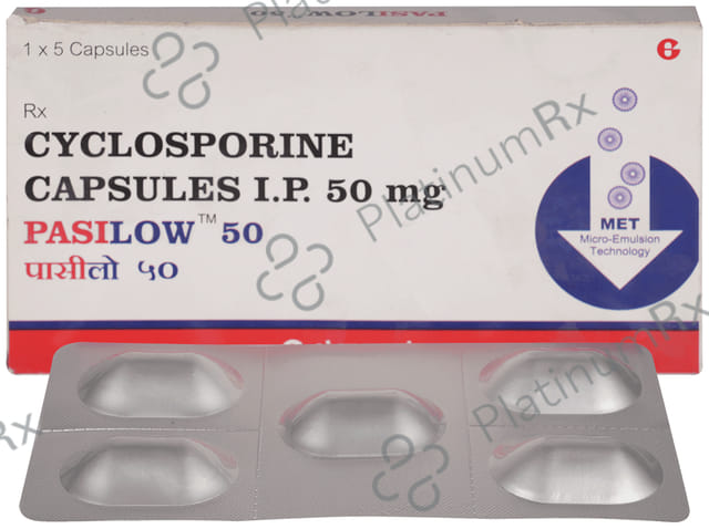 Pasilow 50mg Capsule 5s
