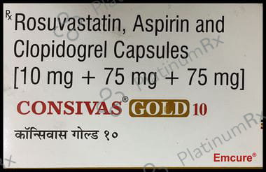 Consivas Gold 10/75/75mg Capsule 10s