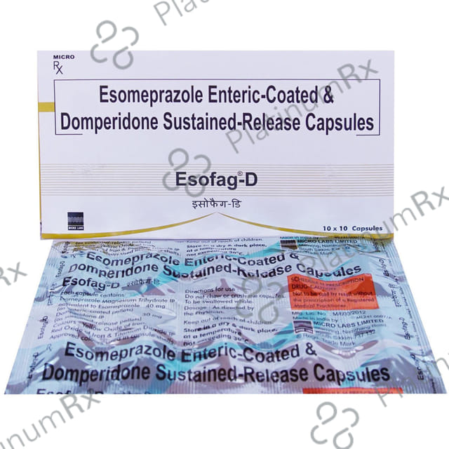 Esofag D 30mg/20mg Capsule