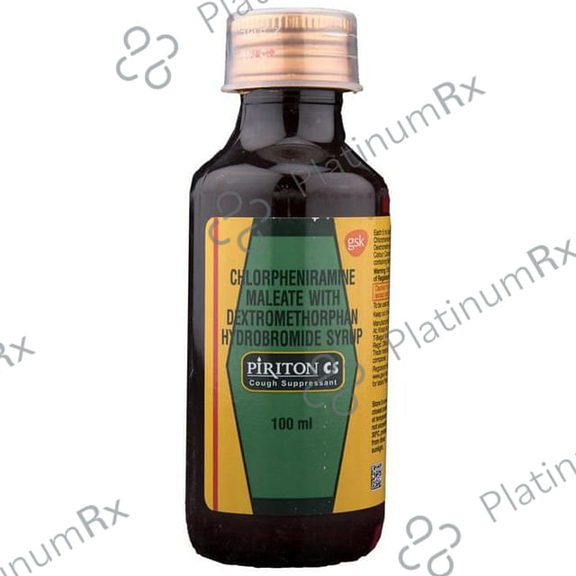 Piriton CS 4/10mg Syrup 100ml